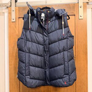 JOULES PUFFER VEST ~ DETACHABLE HOOD ~ WARM WELCOME COLLECTION